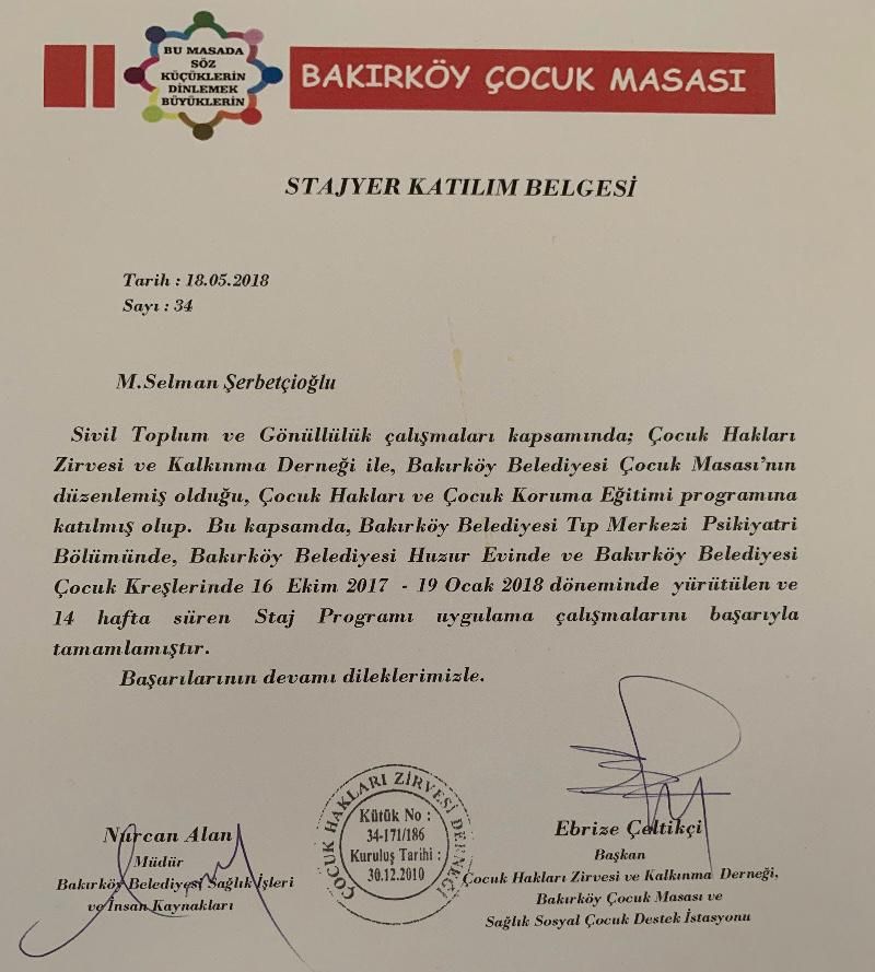Çalışma ortamı 3