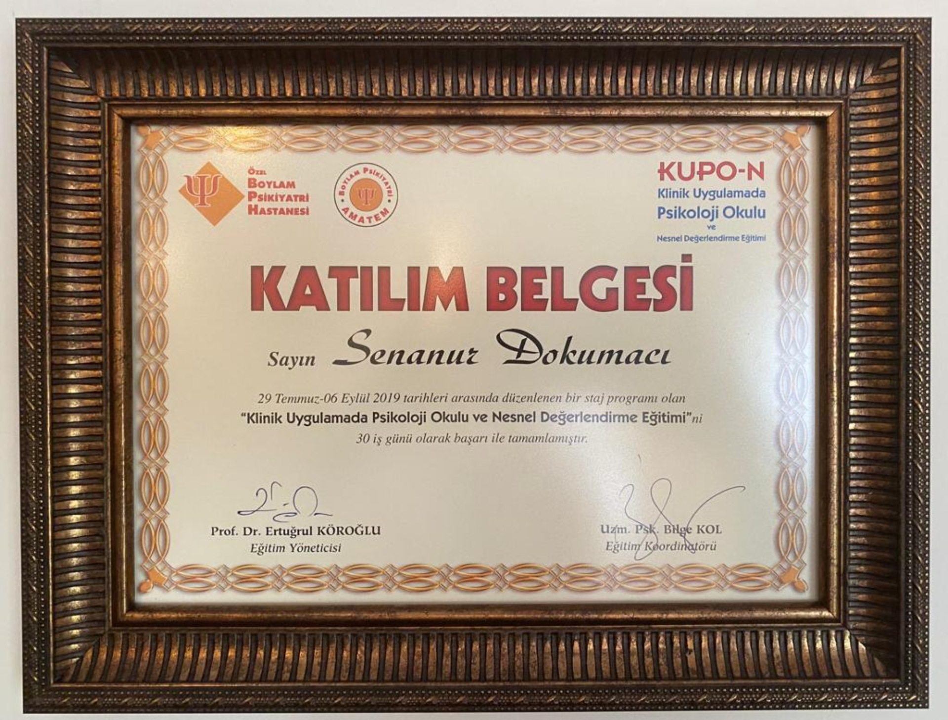 Çalışma ortamı 1