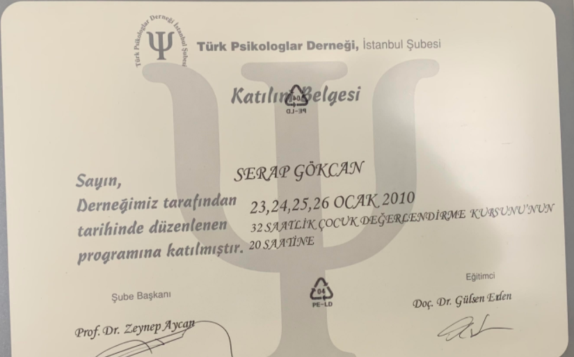 Çalışma ortamı 5