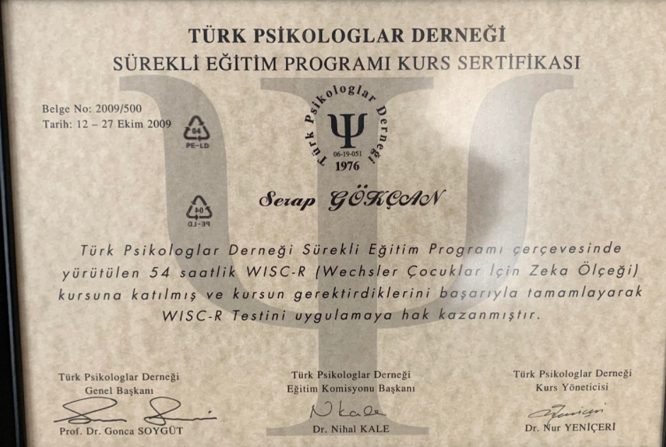 Çalışma ortamı 6