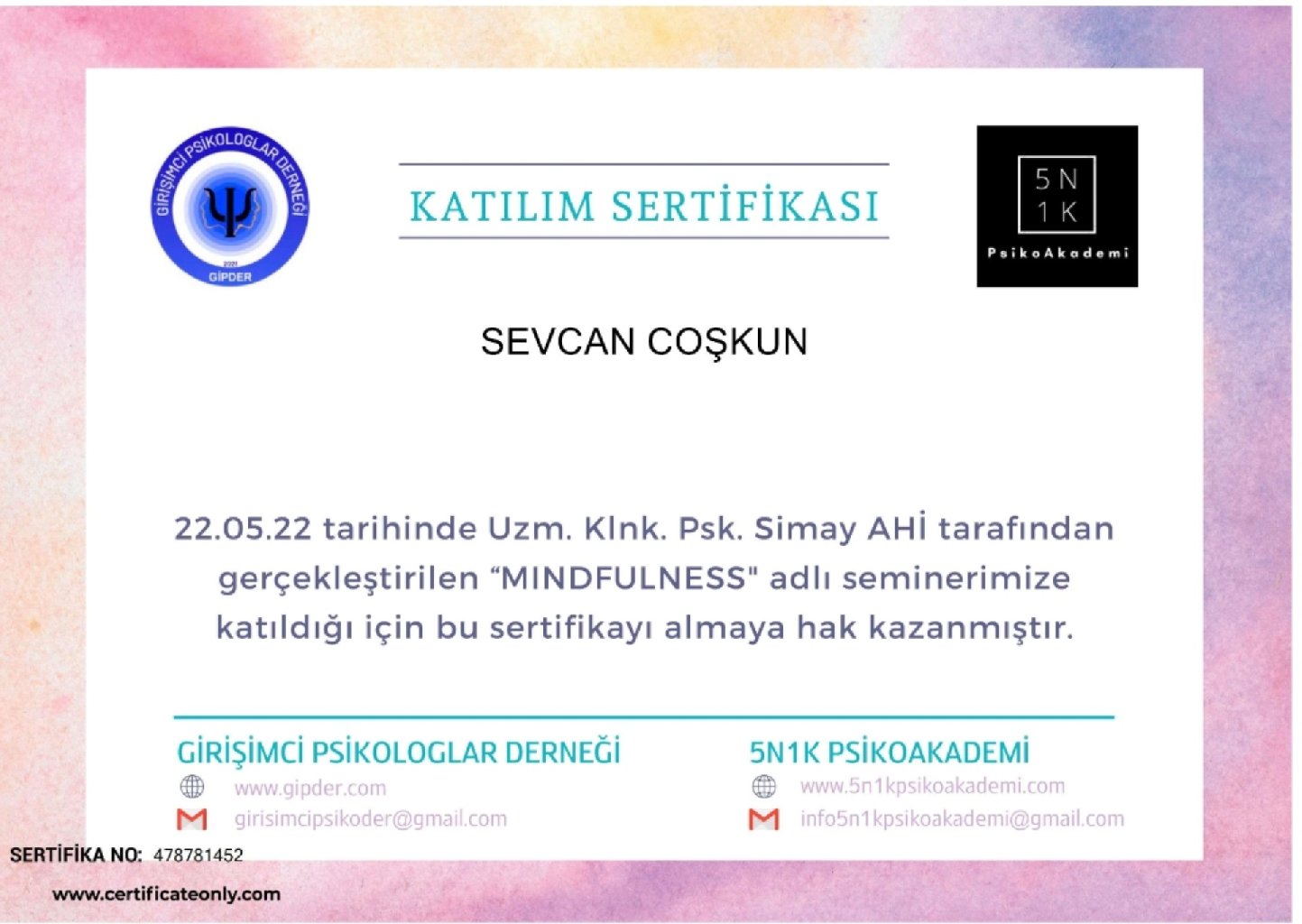 Çalışma ortamı 6