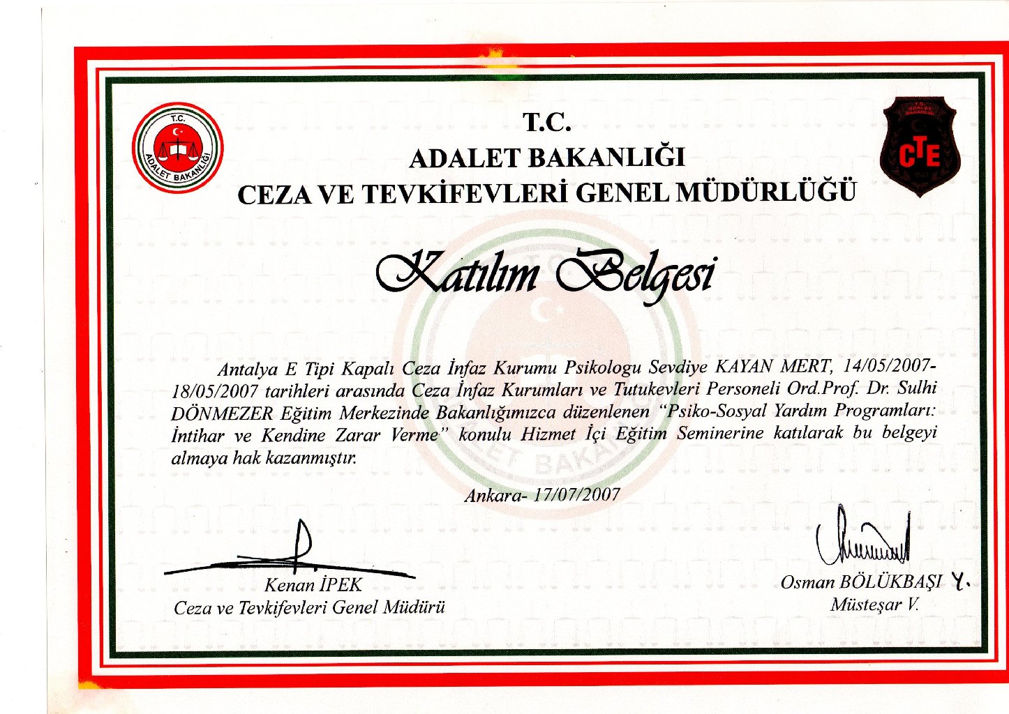 Çalışma ortamı 6