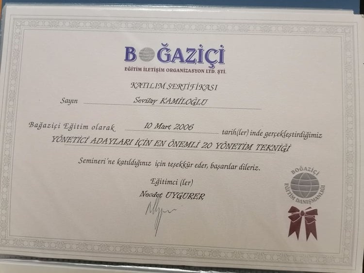 Çalışma ortamı 1