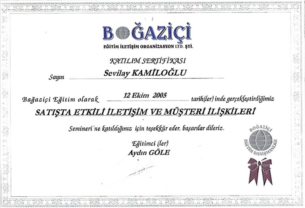 Çalışma ortamı 6