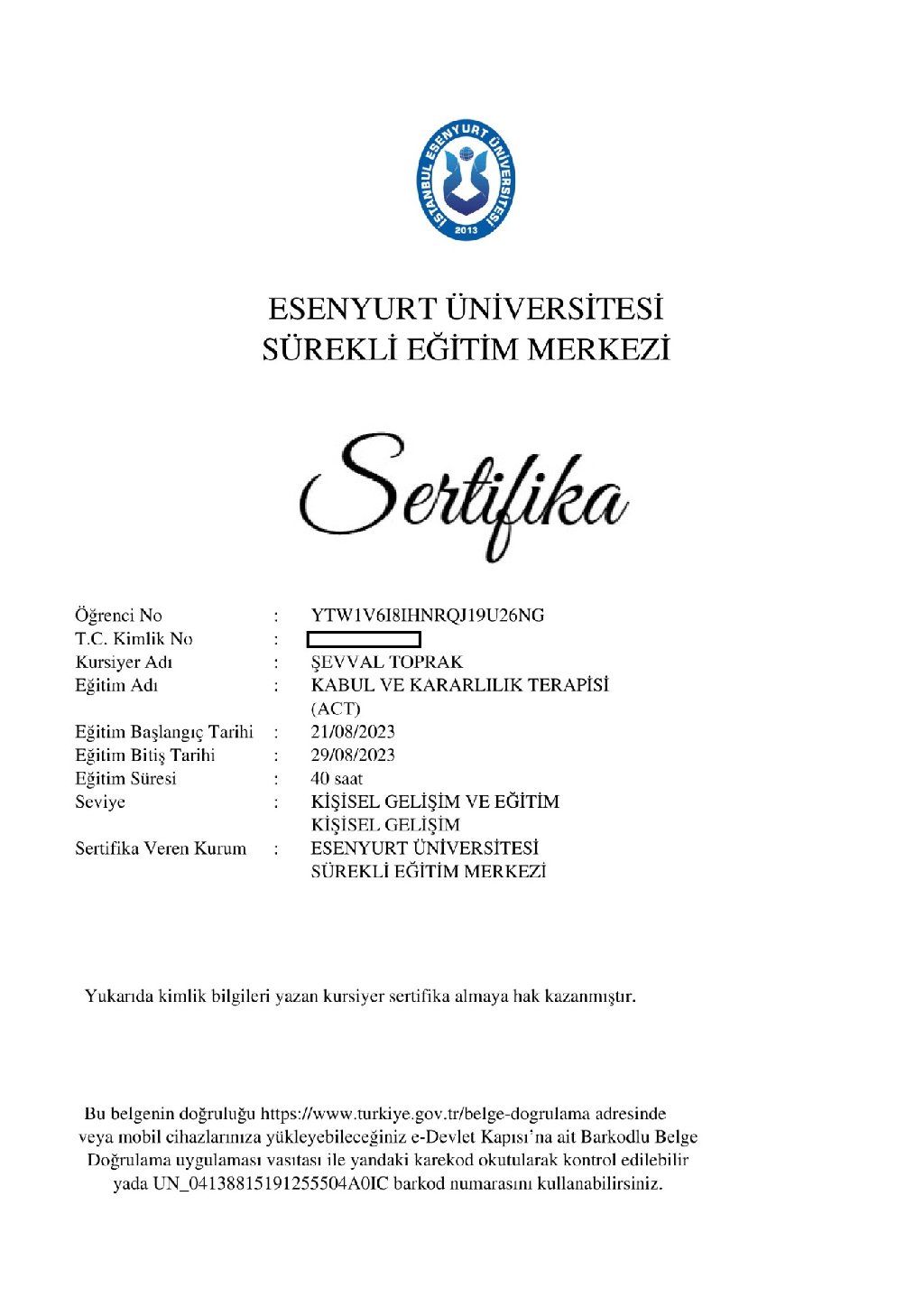Çalışma ortamı 5