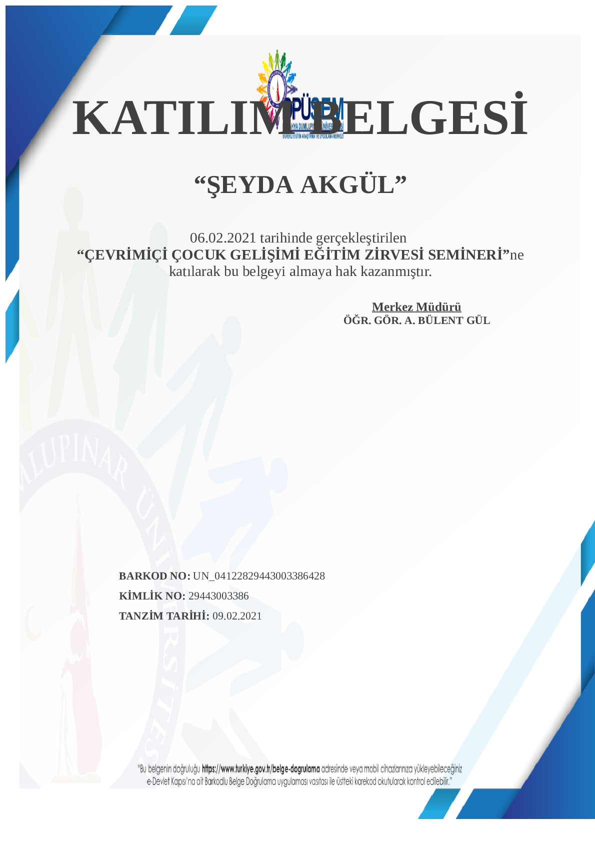 Çalışma ortamı 6