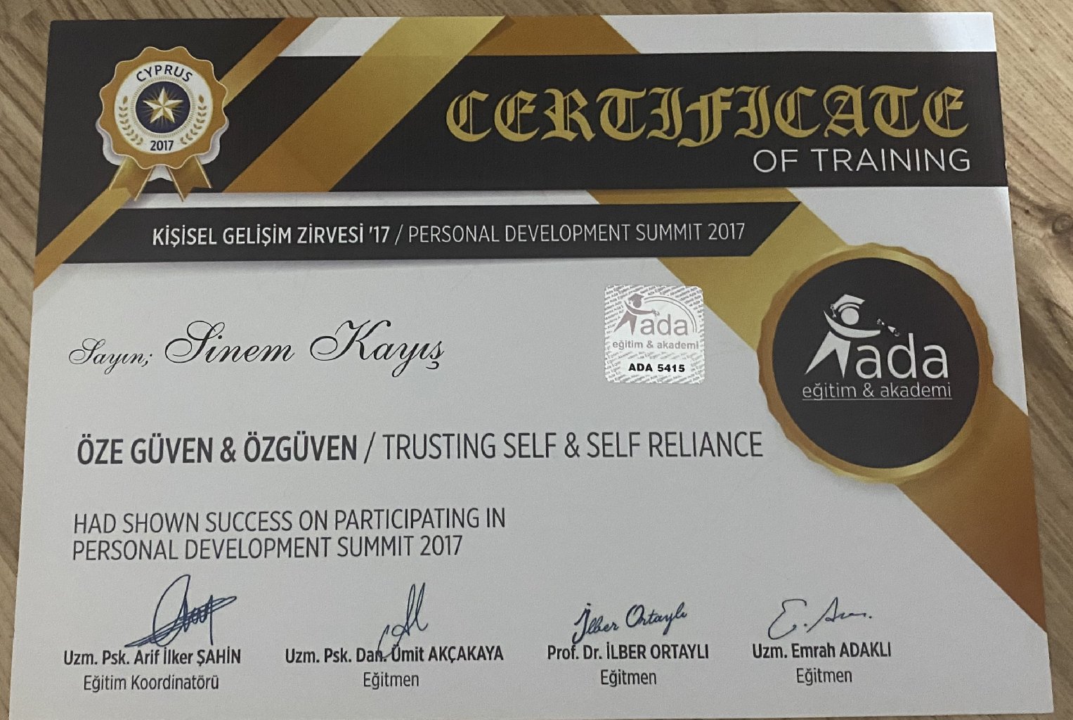 Çalışma ortamı 4