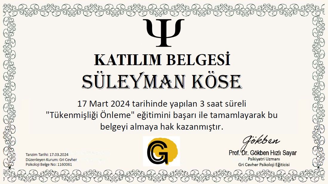 Çalışma ortamı 5
