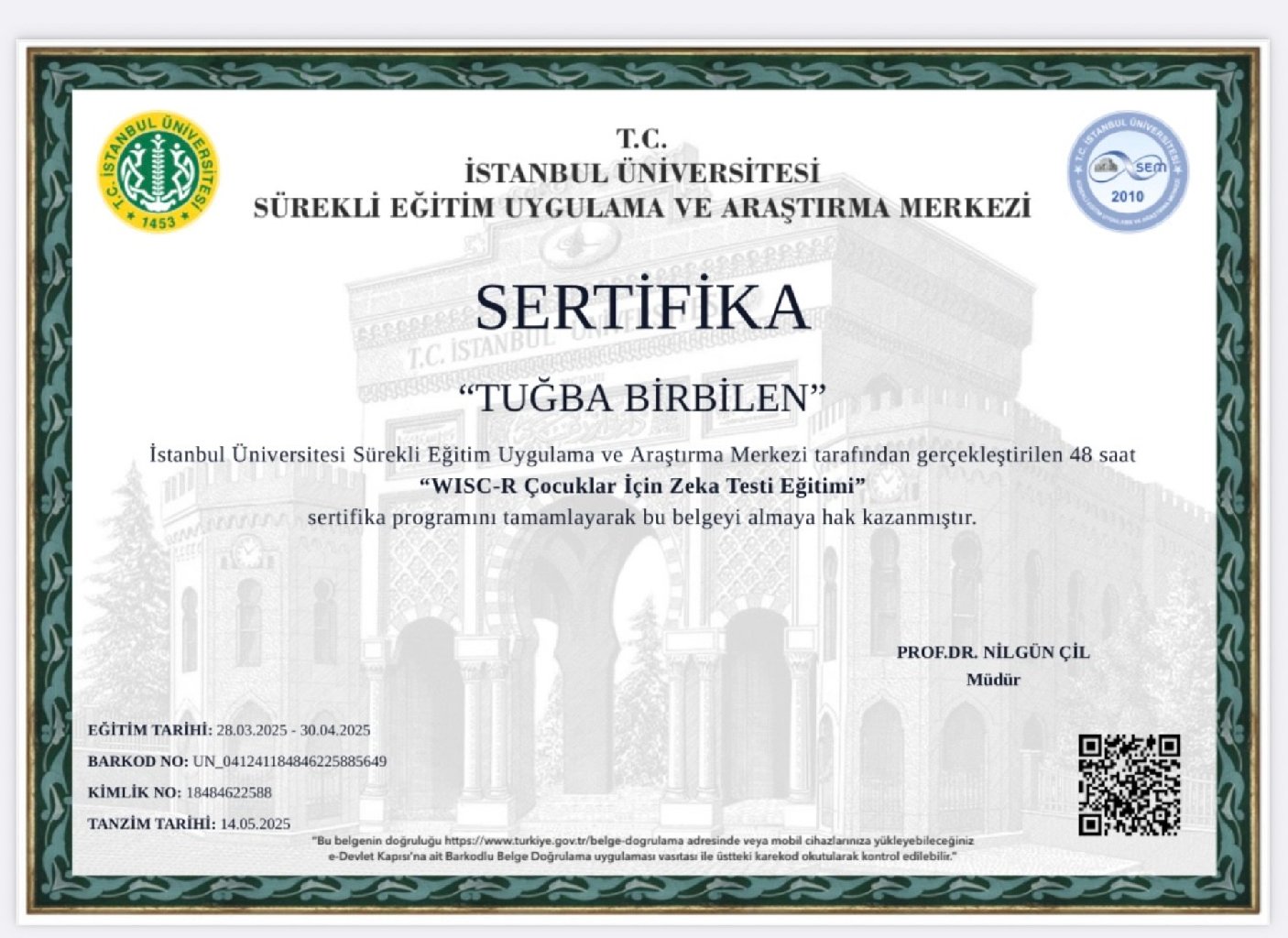Çalışma ortamı 1