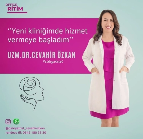 Uzm. Dr. Cevahir Özkan, Psikiyatrist, Mersin