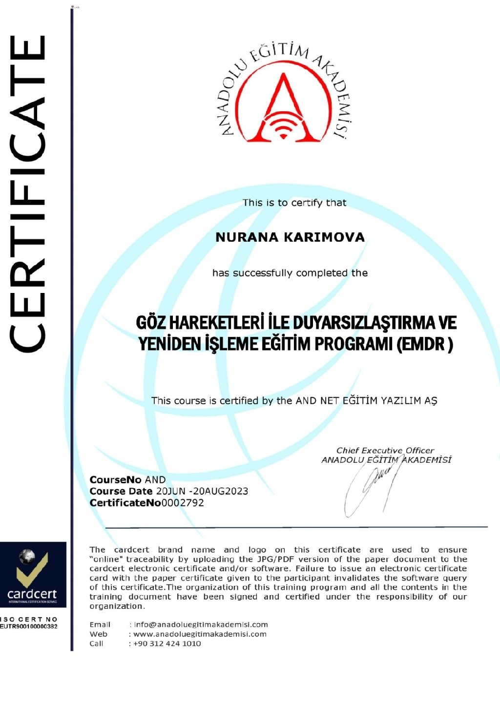 Çalışma ortamı 1