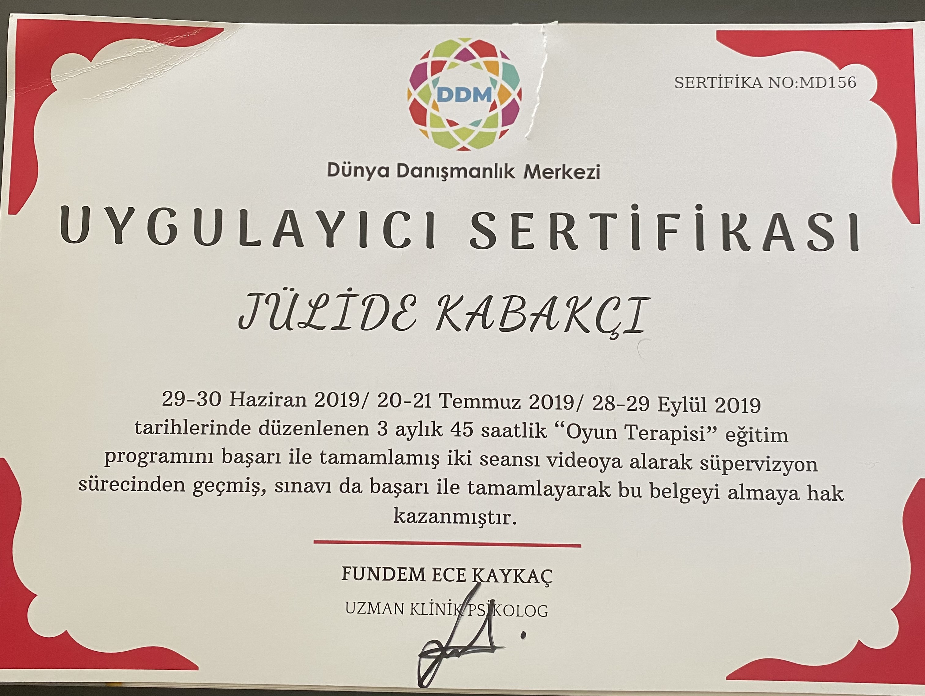 Çalışma ortamı 1