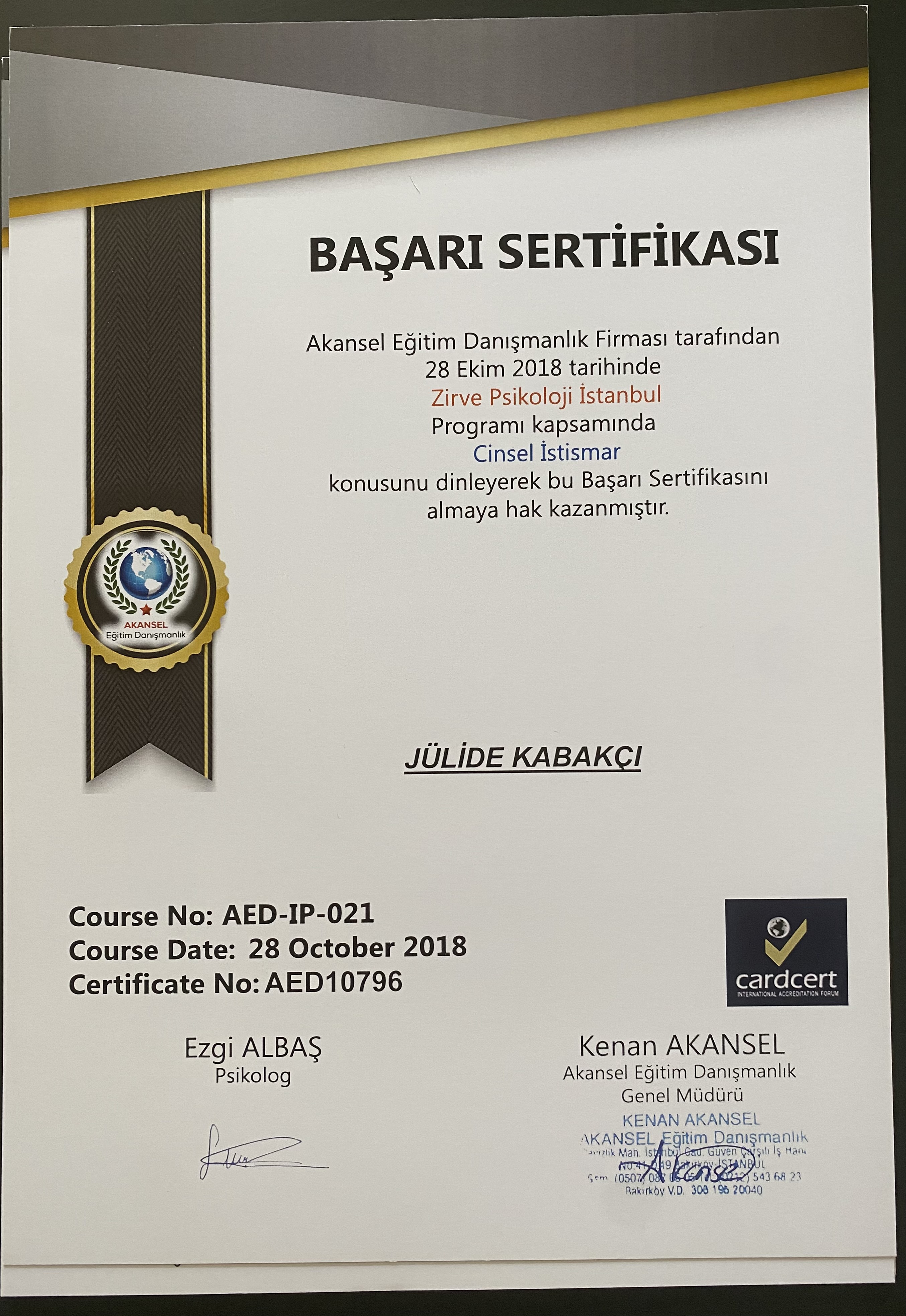 Çalışma ortamı 3