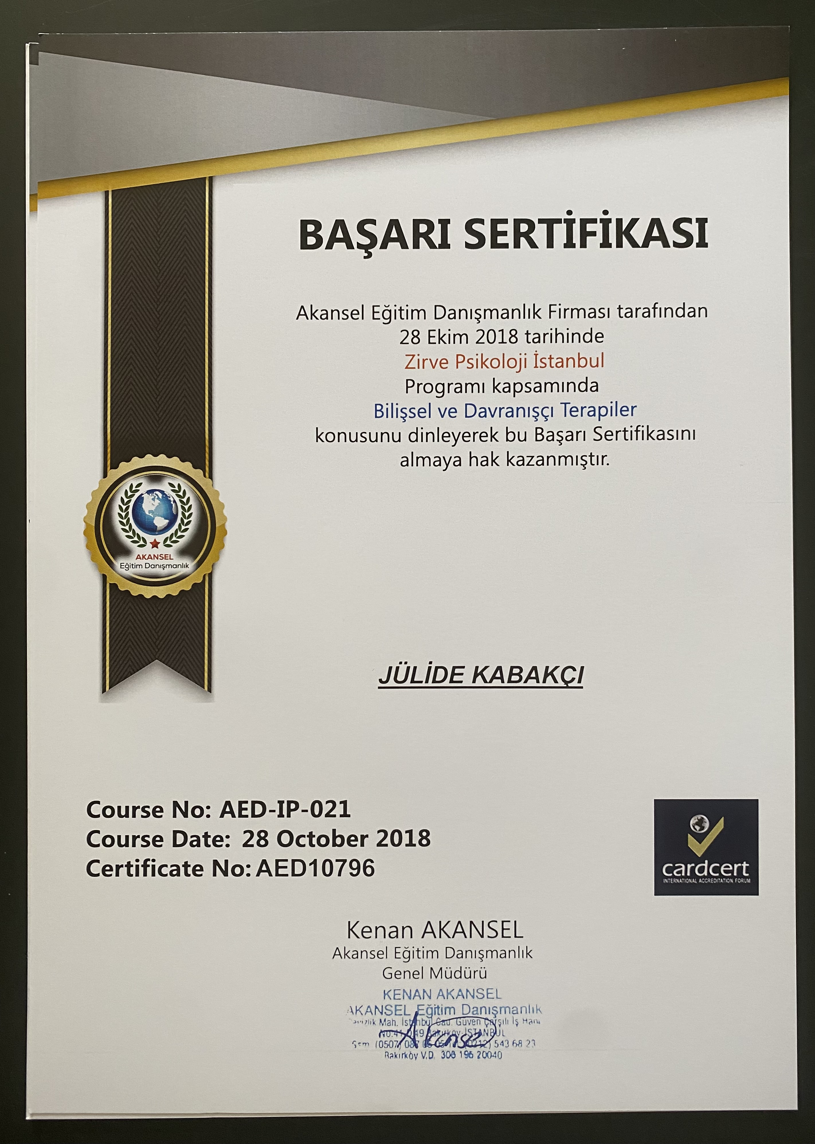 Çalışma ortamı 6