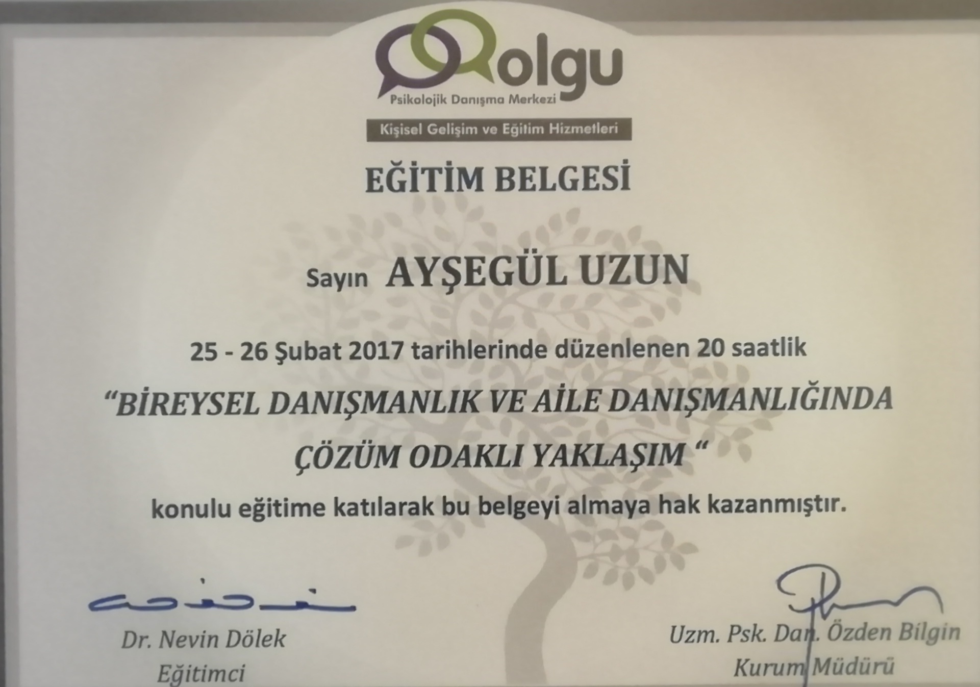 Çalışma ortamı 6