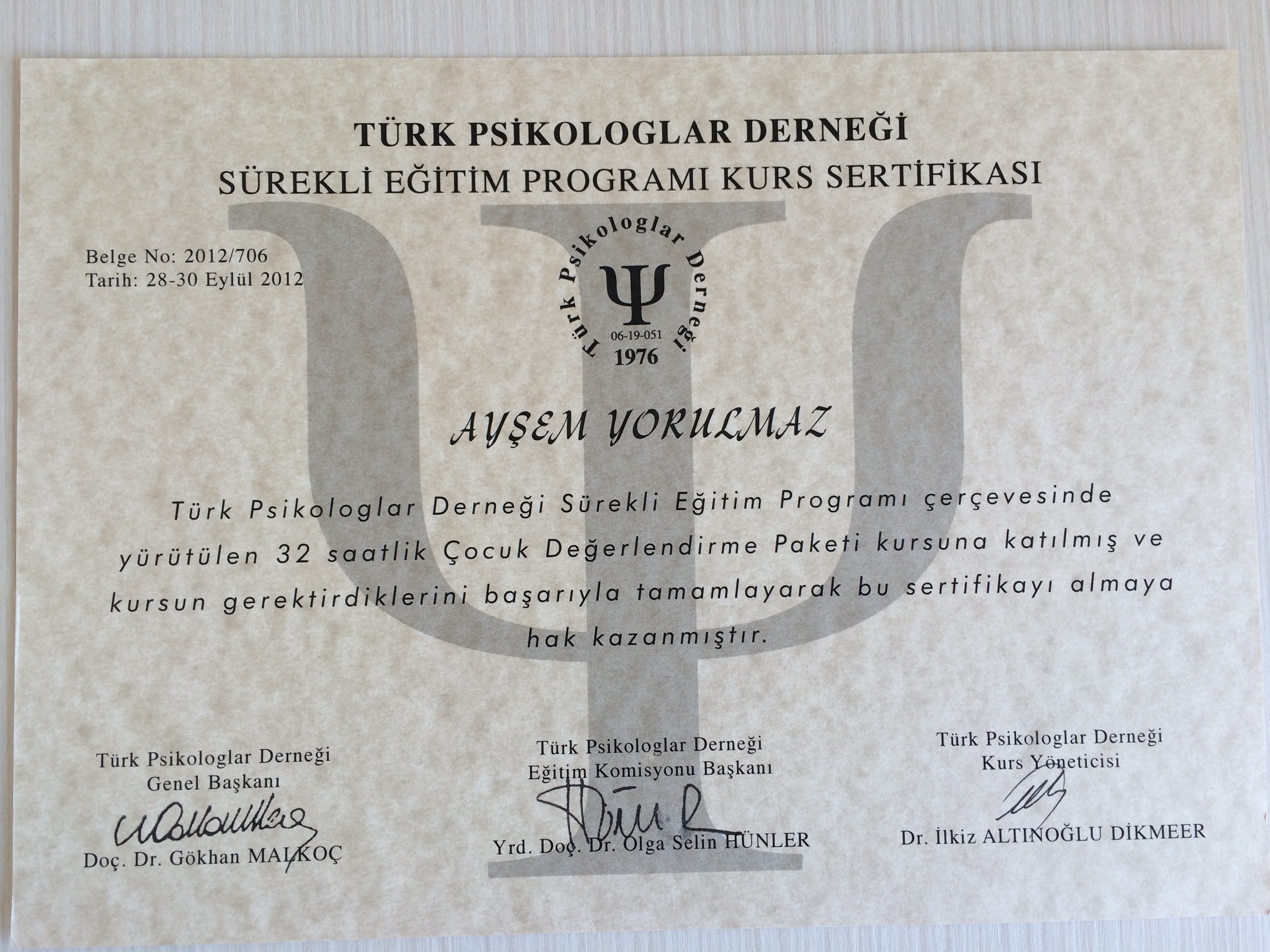 Çalışma ortamı 1
