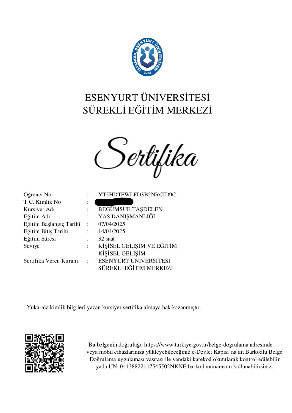 Çalışma ortamı 4