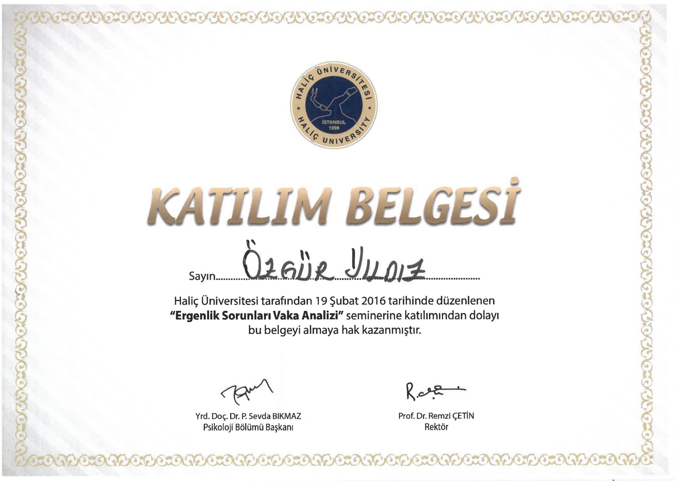 Çalışma ortamı 5