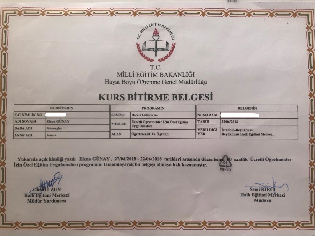 Çalışma ortamı 1