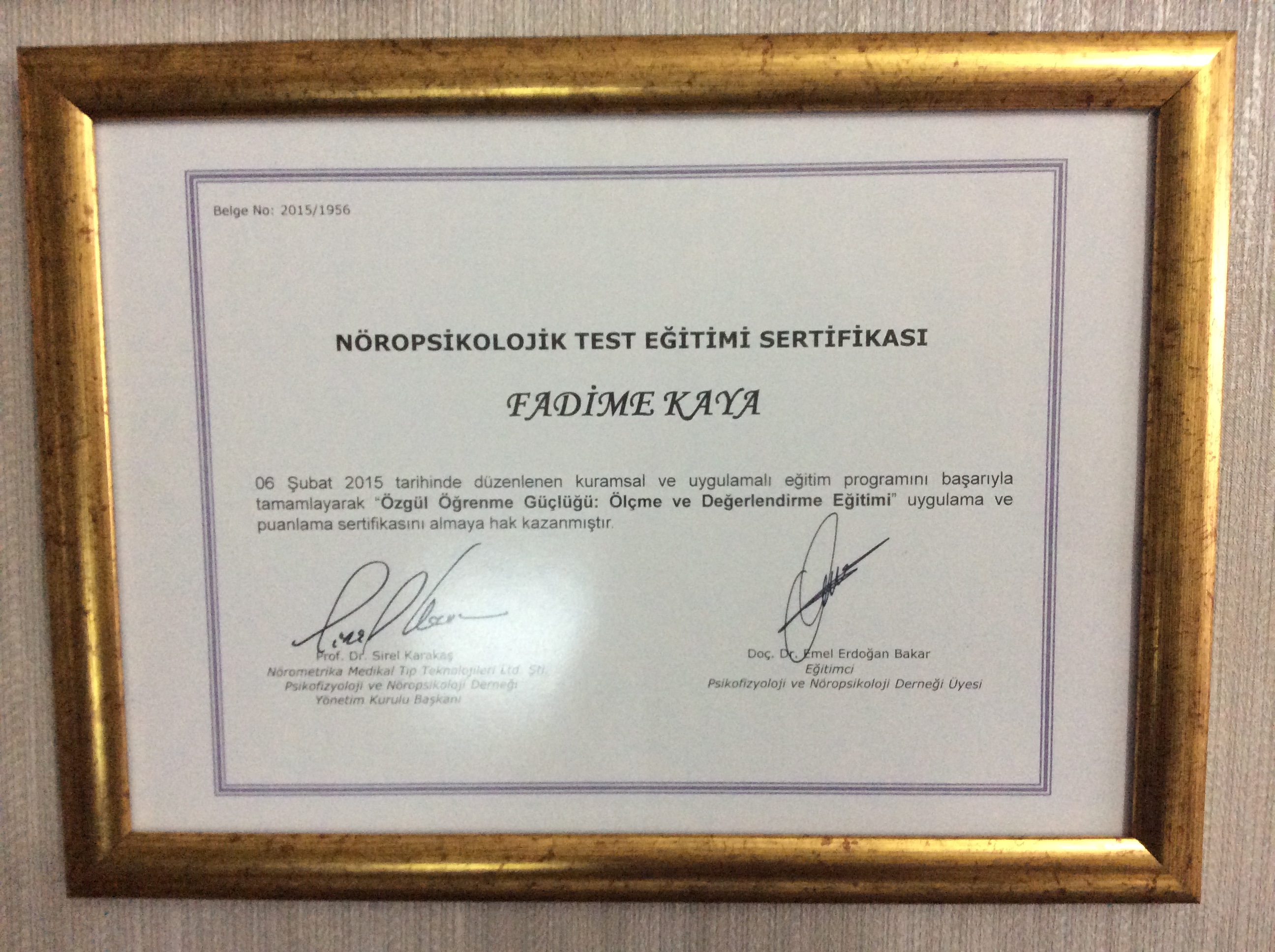Çalışma ortamı 5