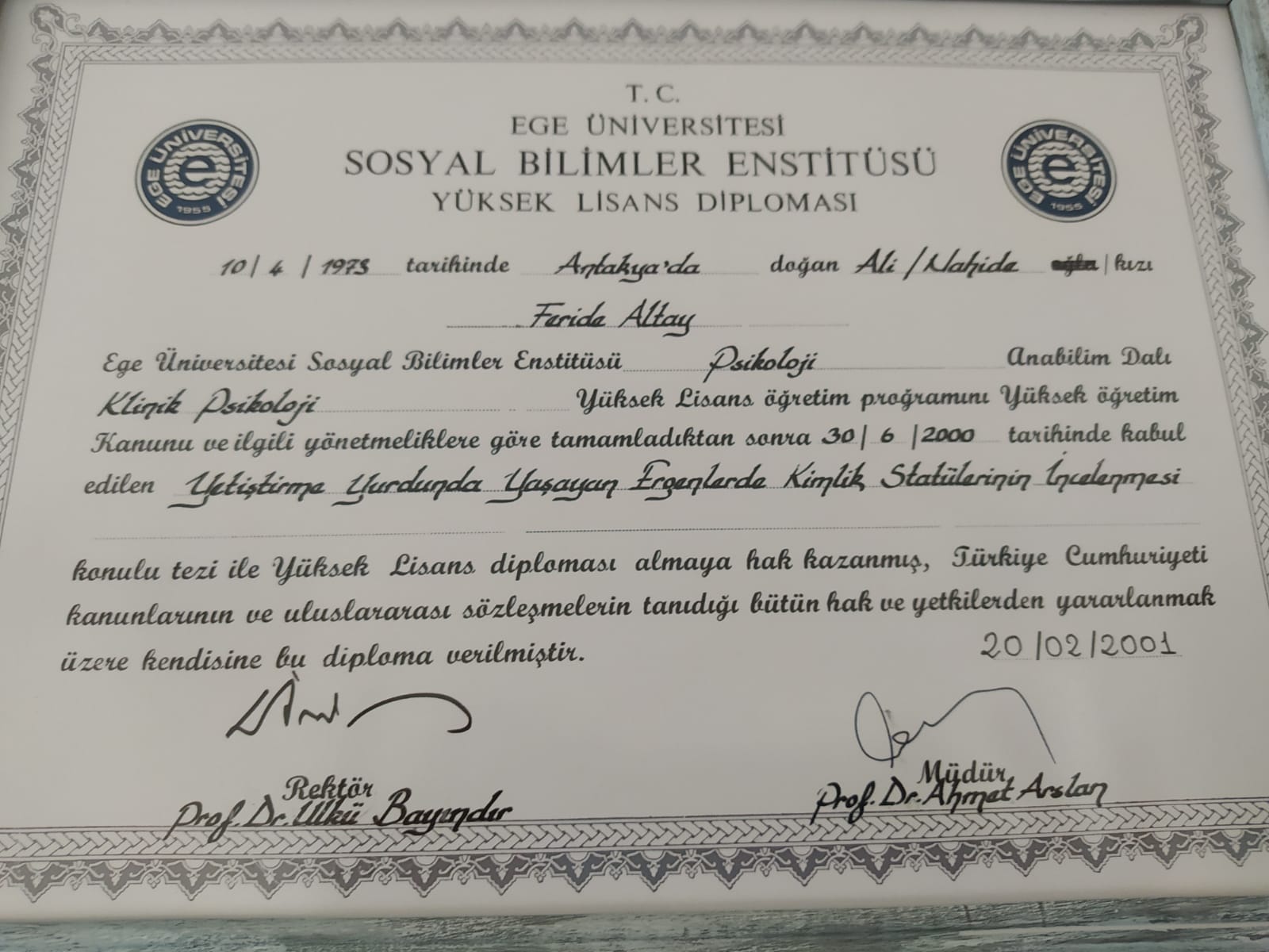 Çalışma ortamı 1