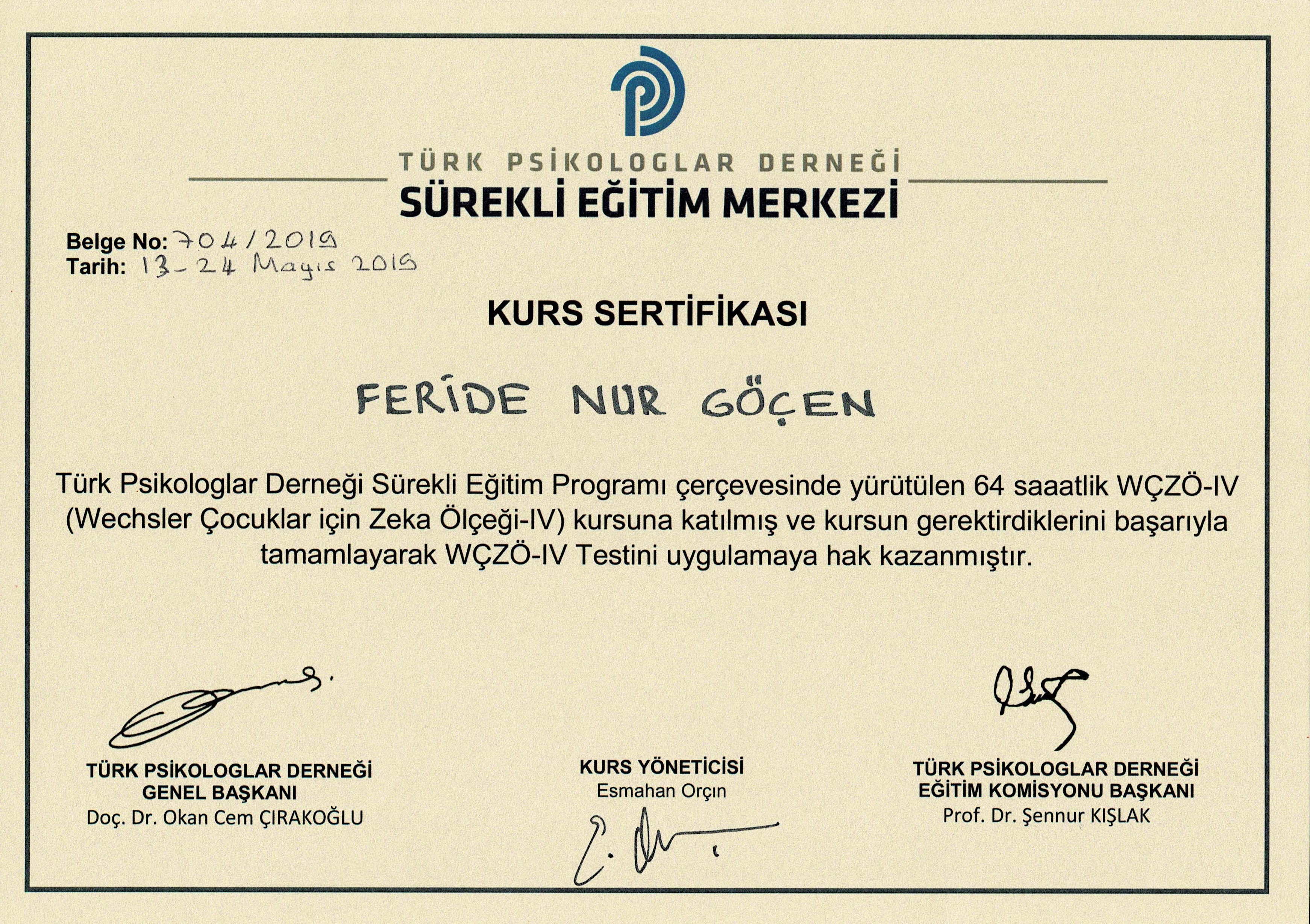 Çalışma ortamı 4