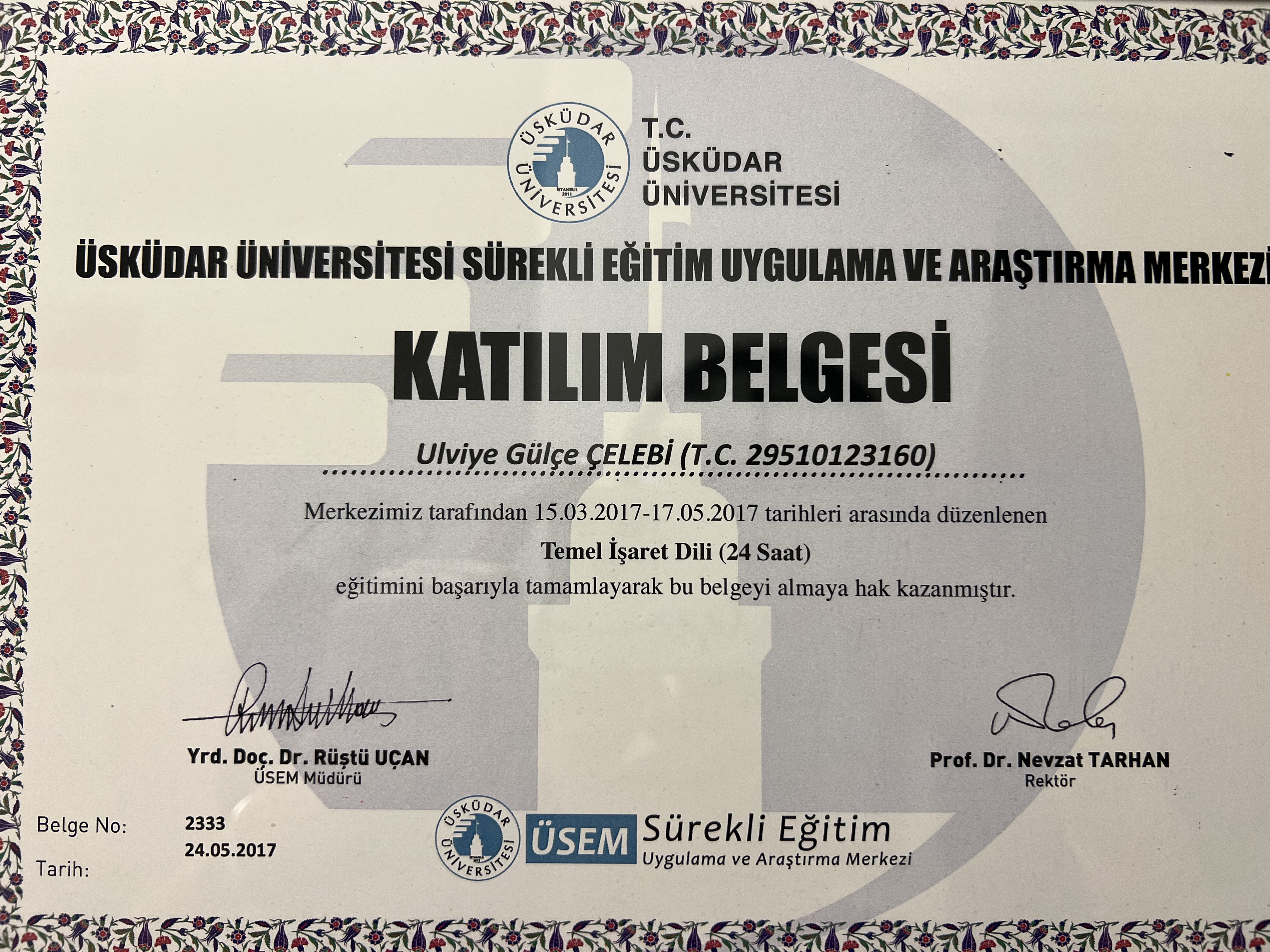 Çalışma ortamı 6