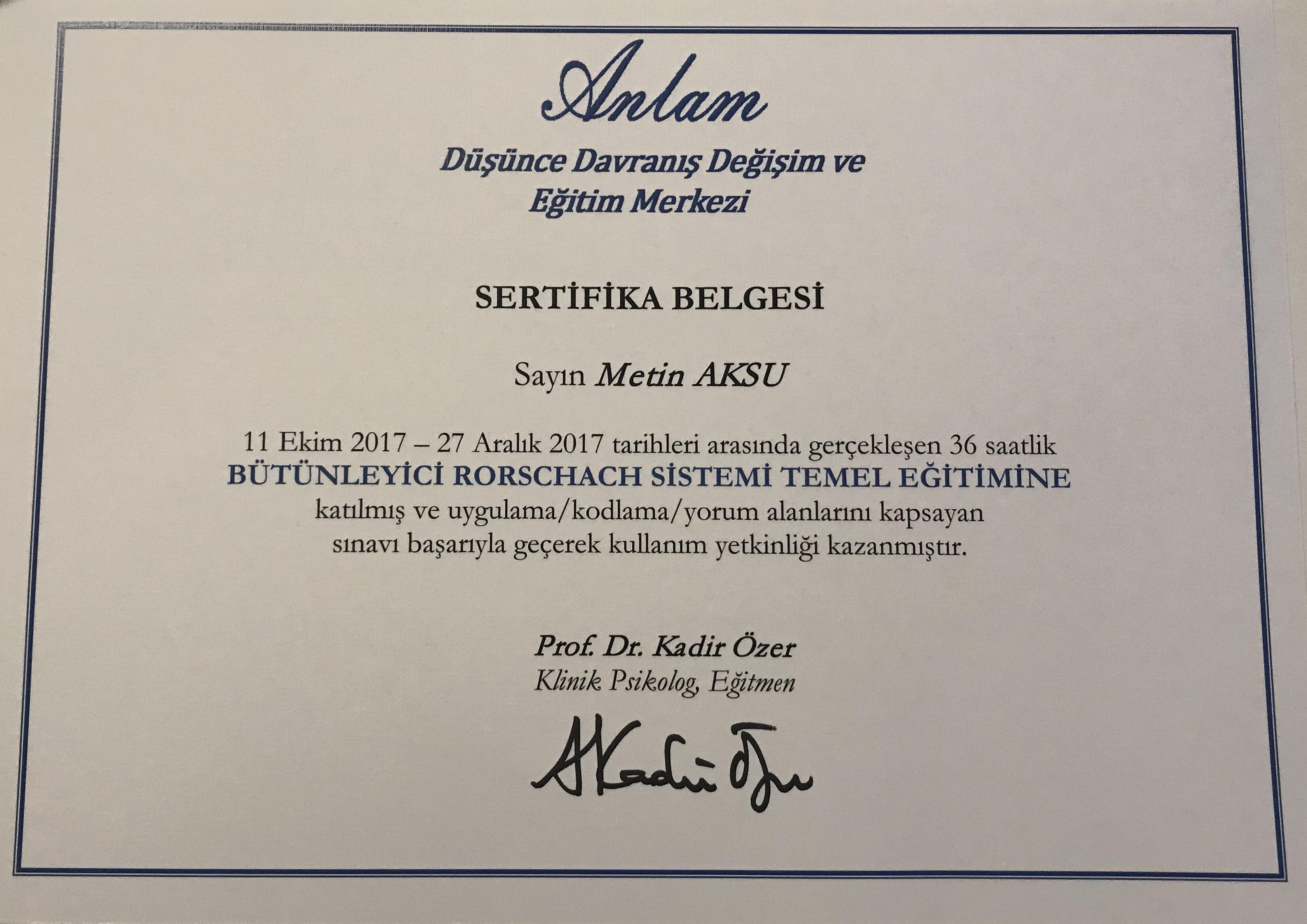 Çalışma ortamı 1