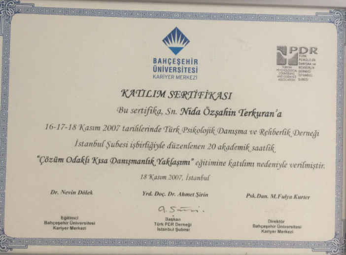 Çalışma ortamı 1