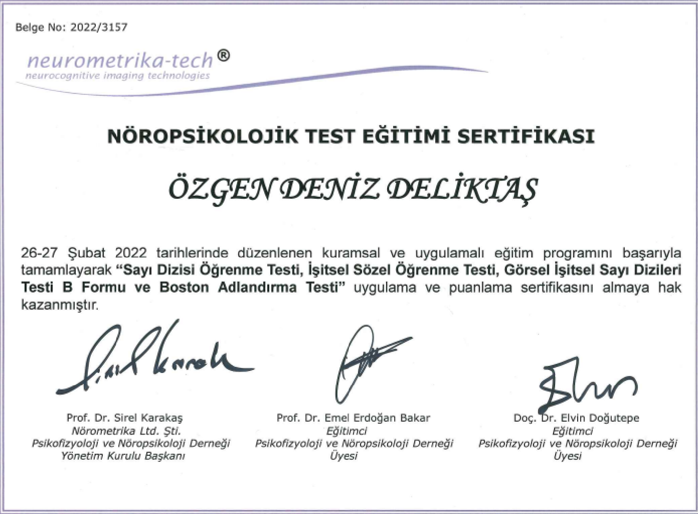 Çalışma ortamı 6