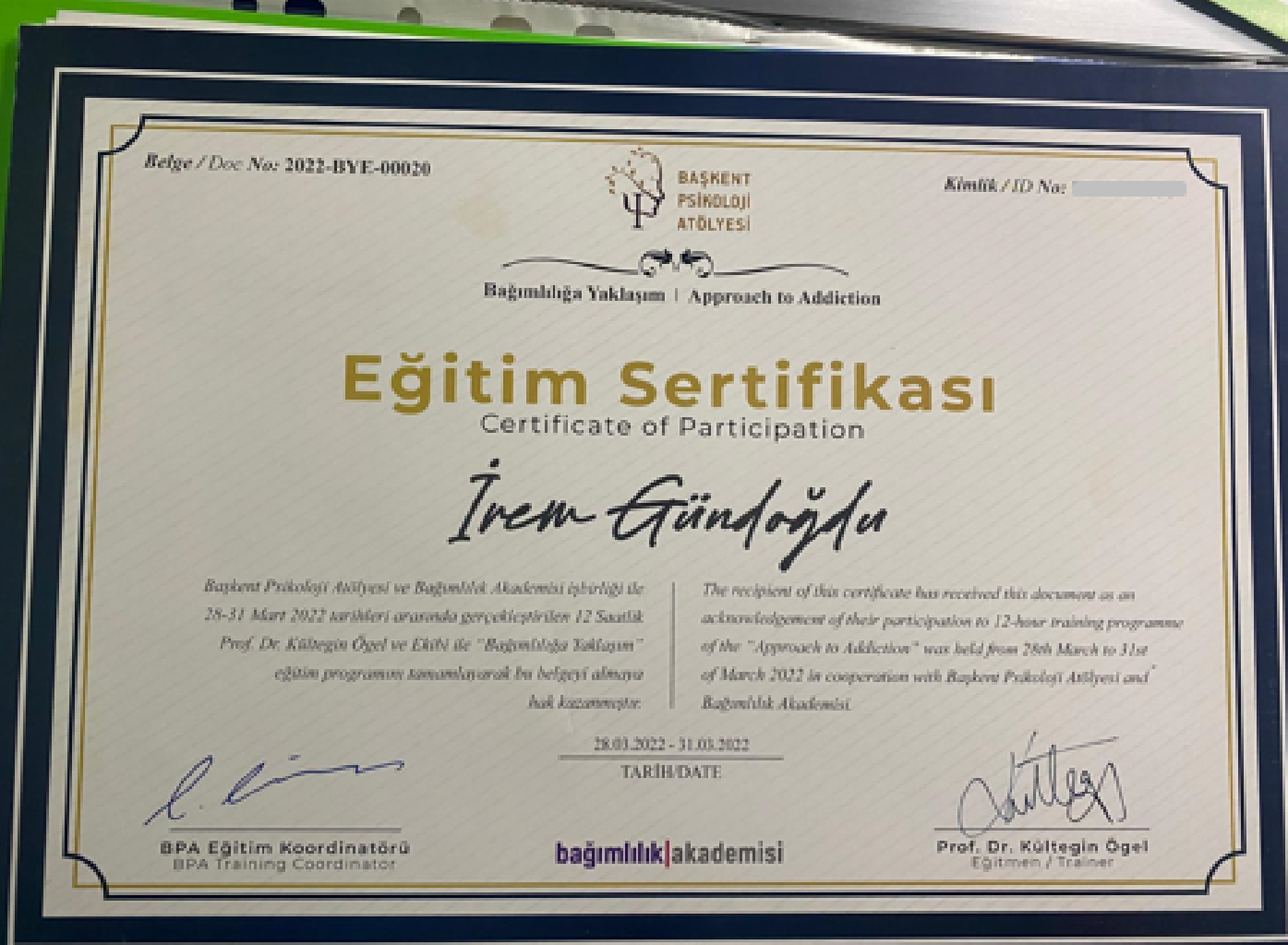 Çalışma ortamı 2