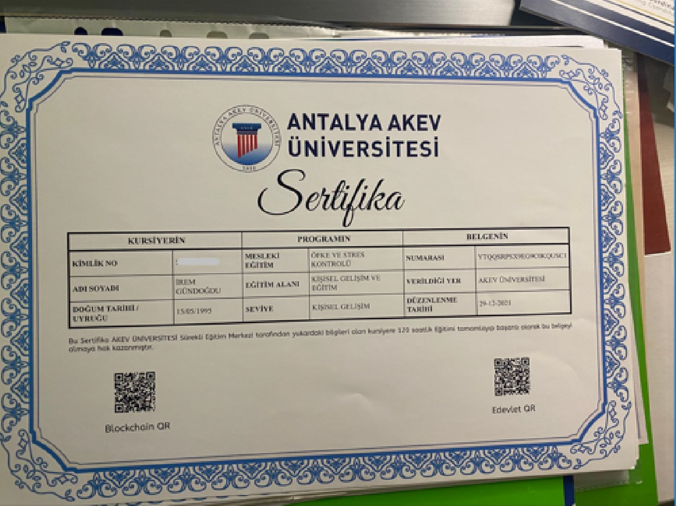 Çalışma ortamı 3