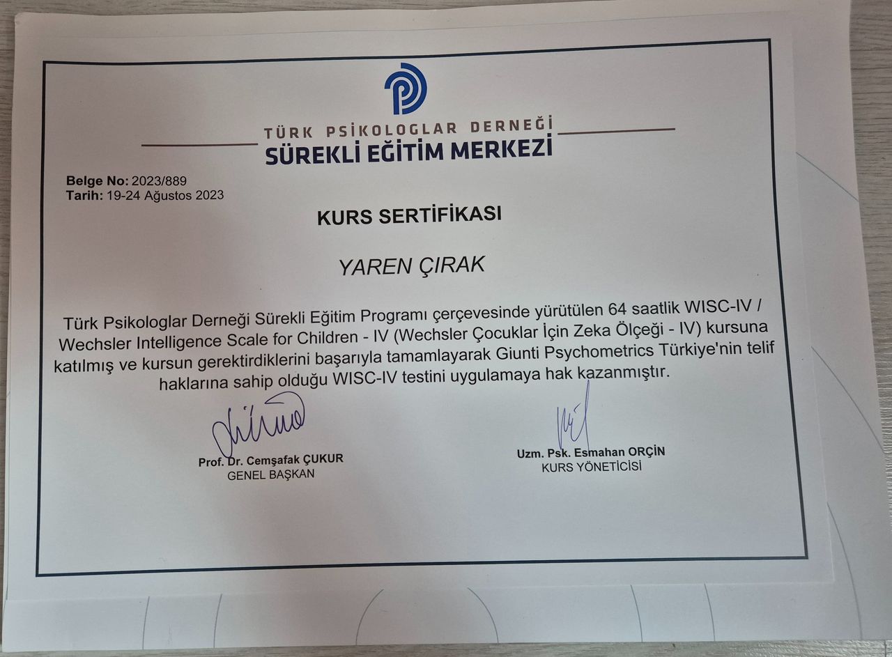 Çalışma ortamı 3