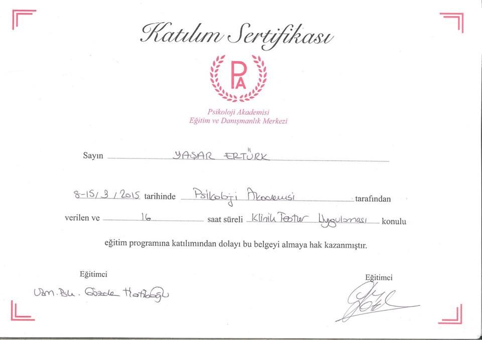Çalışma ortamı 6