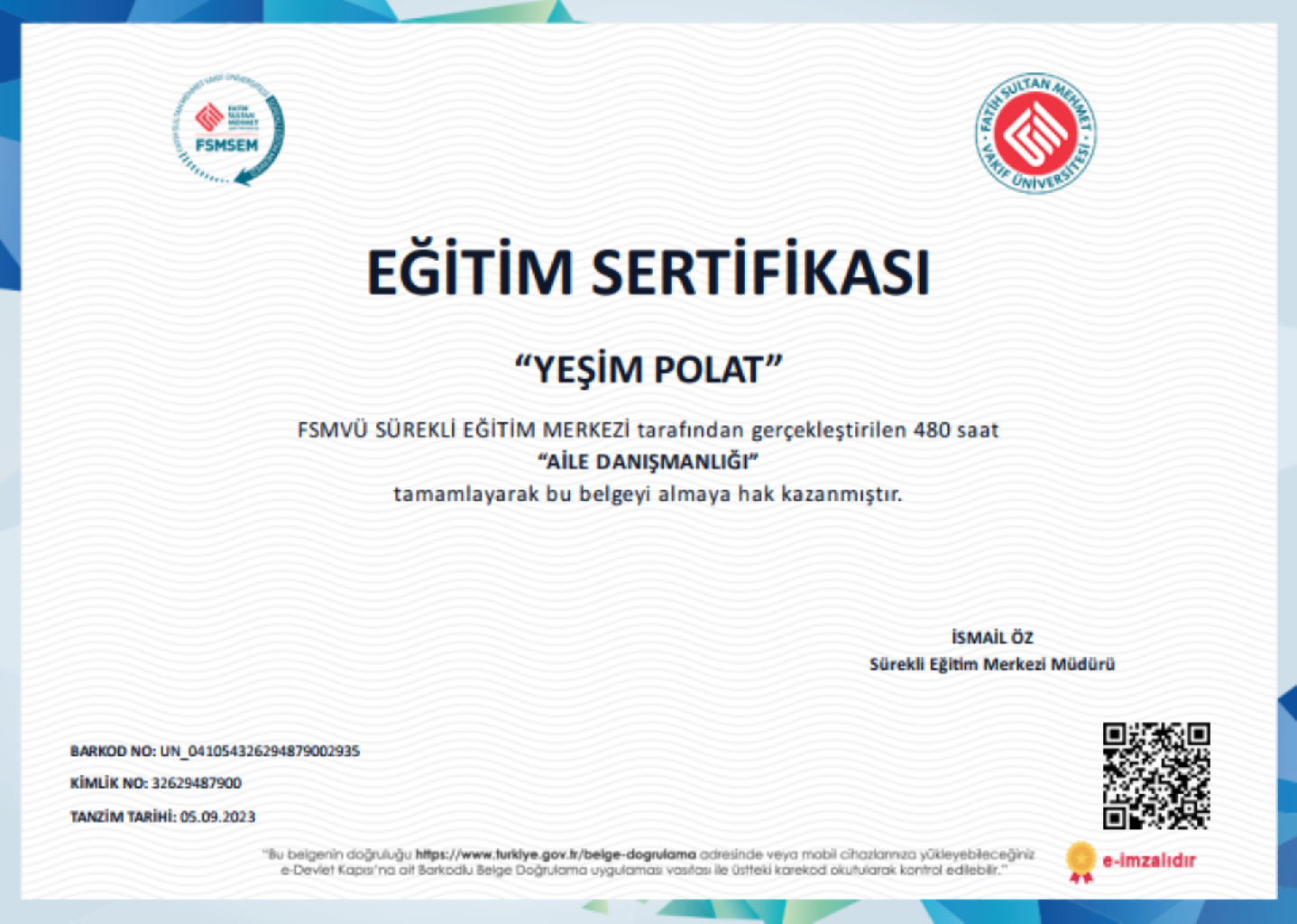 Çalışma ortamı 3