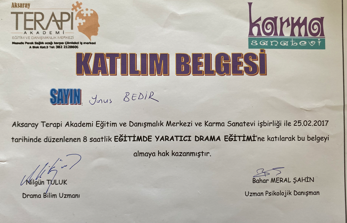 Çalışma ortamı 3